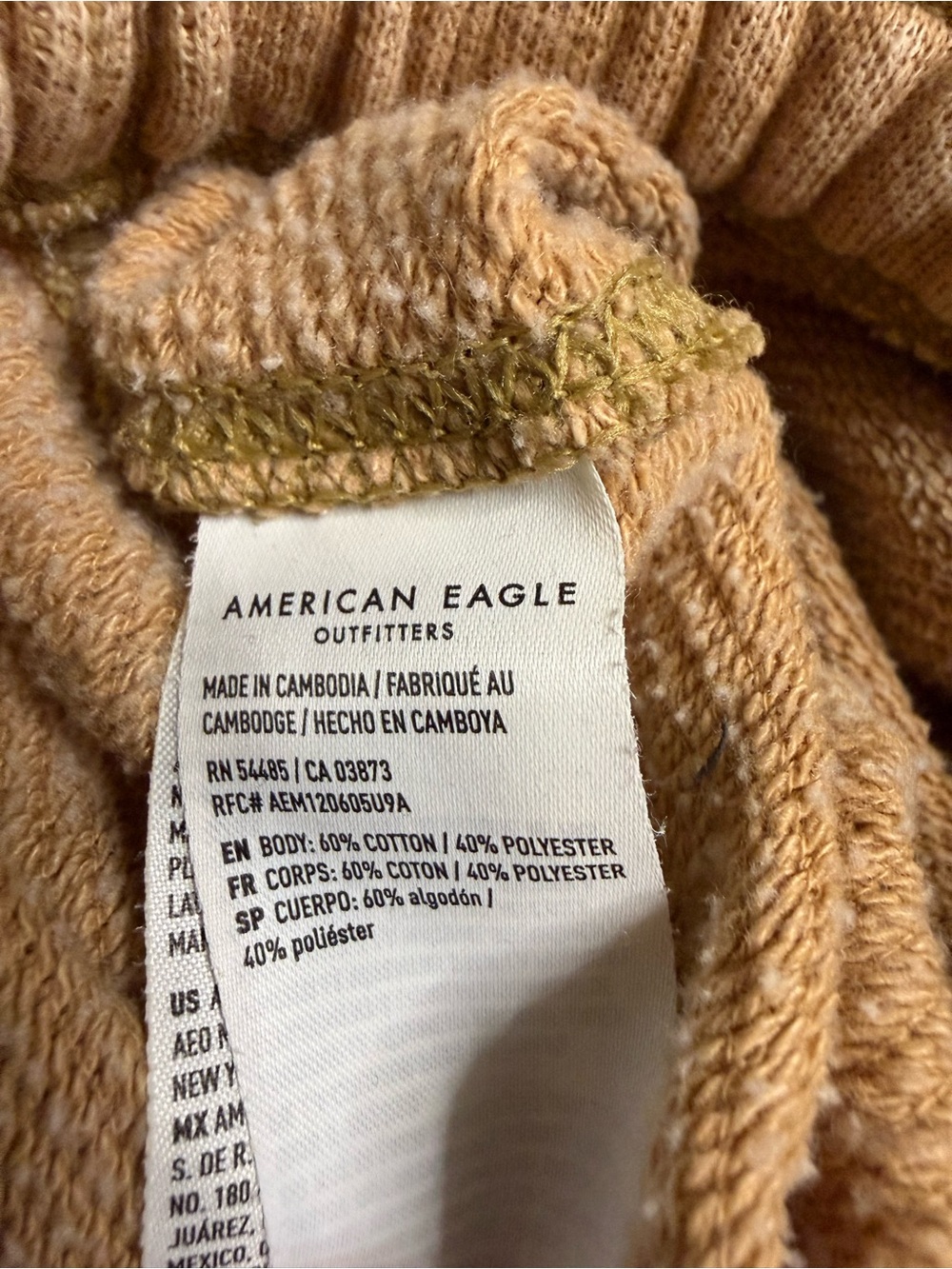 ✨🤎 Power Title: Cozy Boho Wide Leg Lounge Pants | American Eagle | NWOT Medium - Picture 4 of 4